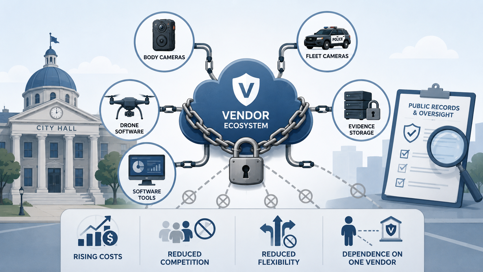 Why Vendor Lock-In Matters in Police Technology Contracts